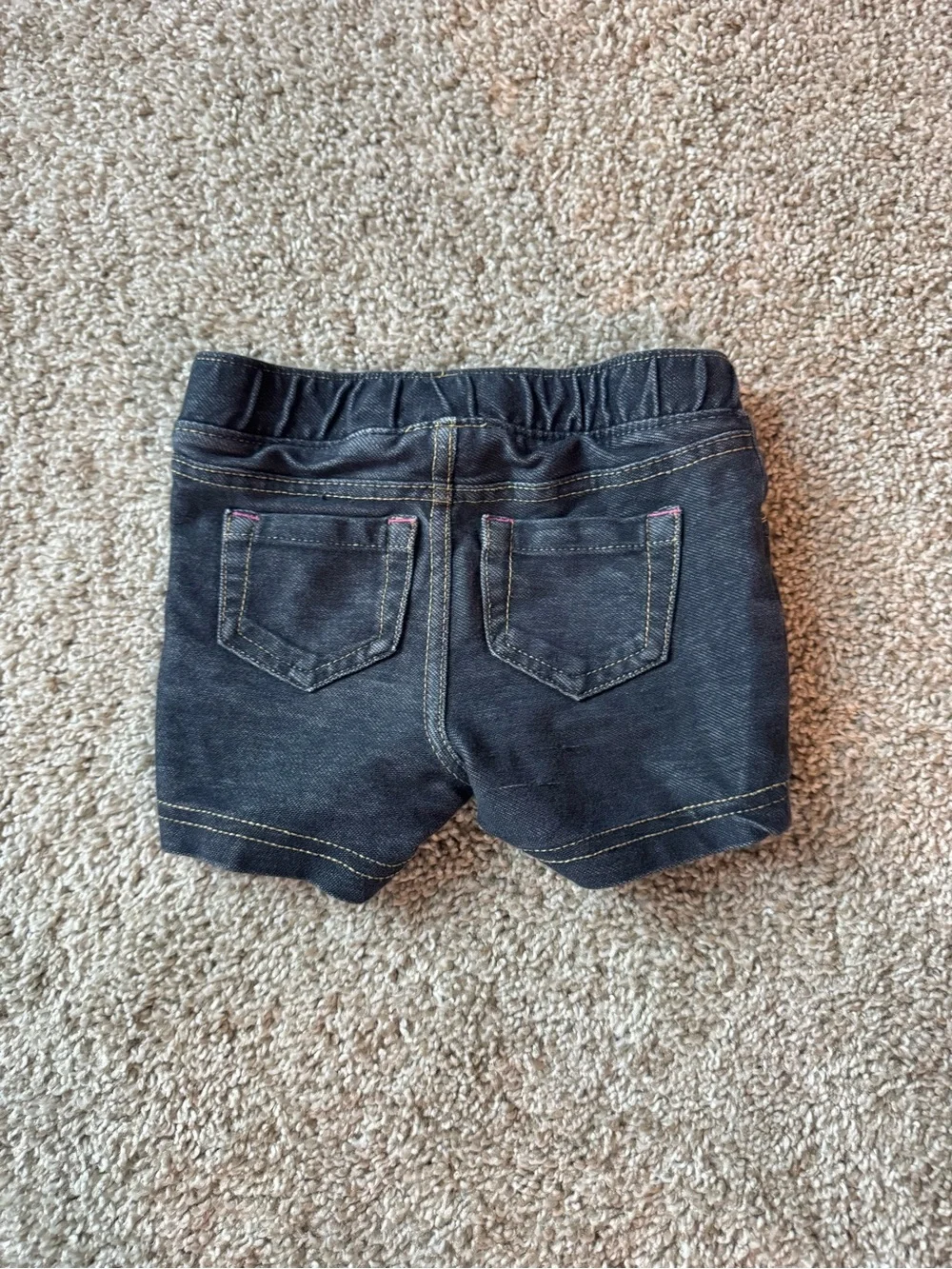 Carter’s Toddler Girl Outfit Bundle Size 2T Pink Tulle Top Tuttu Denim Shorts